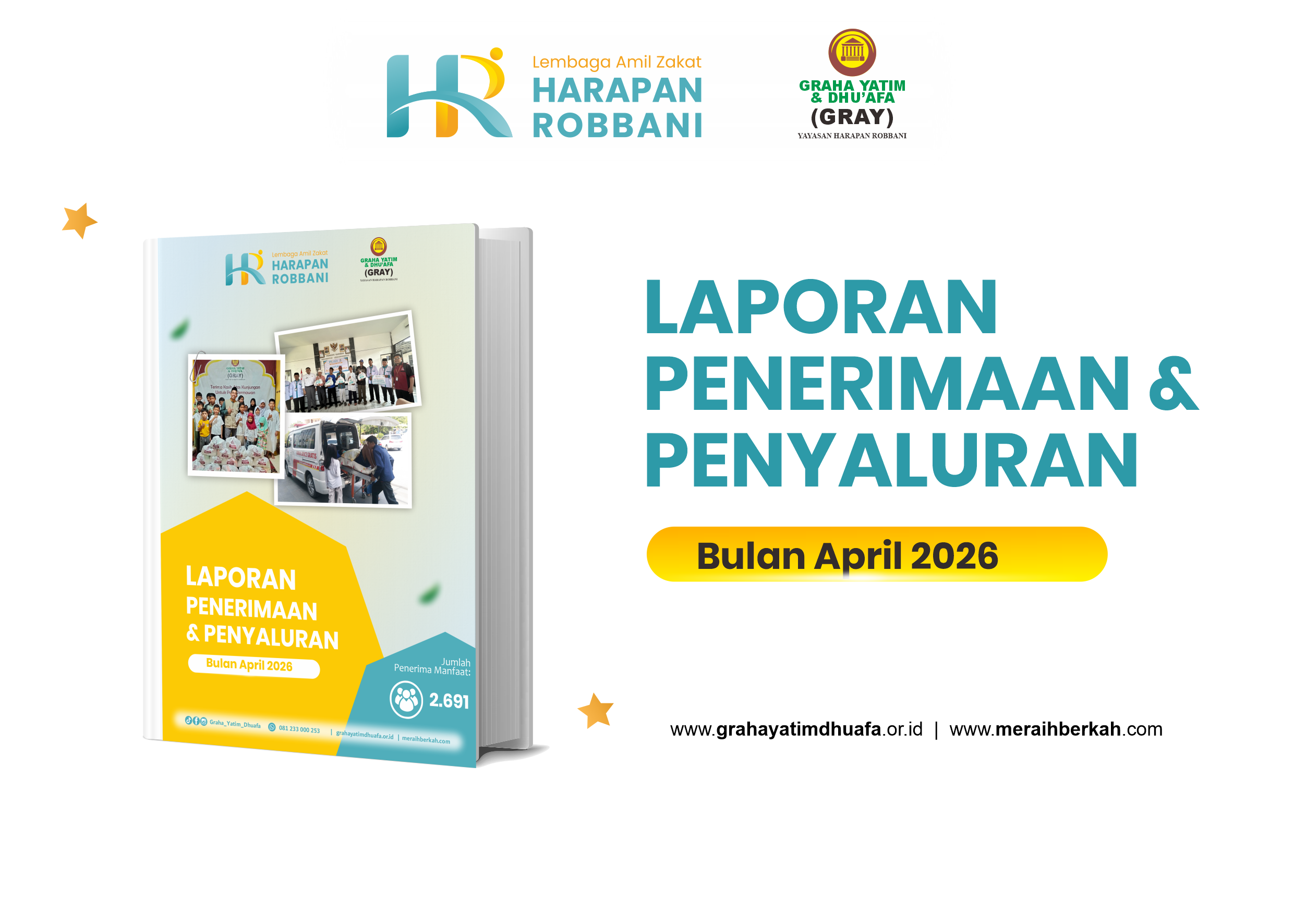 LAPORAN PENGHIMPUNAN DAN PENYALURAN PROGRAM BULAN APRIL 2026